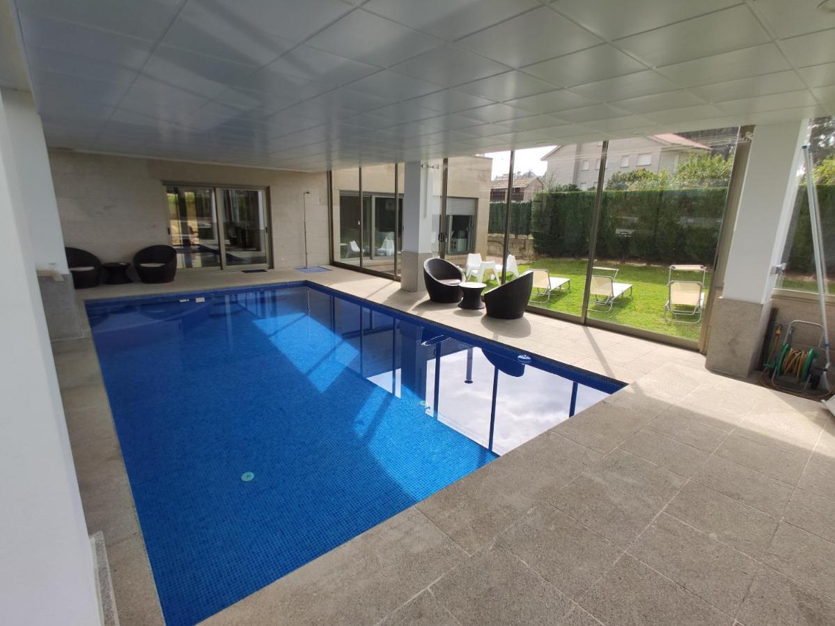 Sanxenxo Casa Rial 47 Con Piscina Climatizada Villa Eksteriør bilde