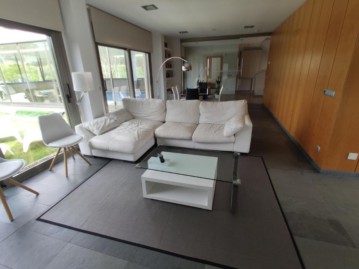 Sanxenxo Casa Rial 47 Con Piscina Climatizada Villa Eksteriør bilde