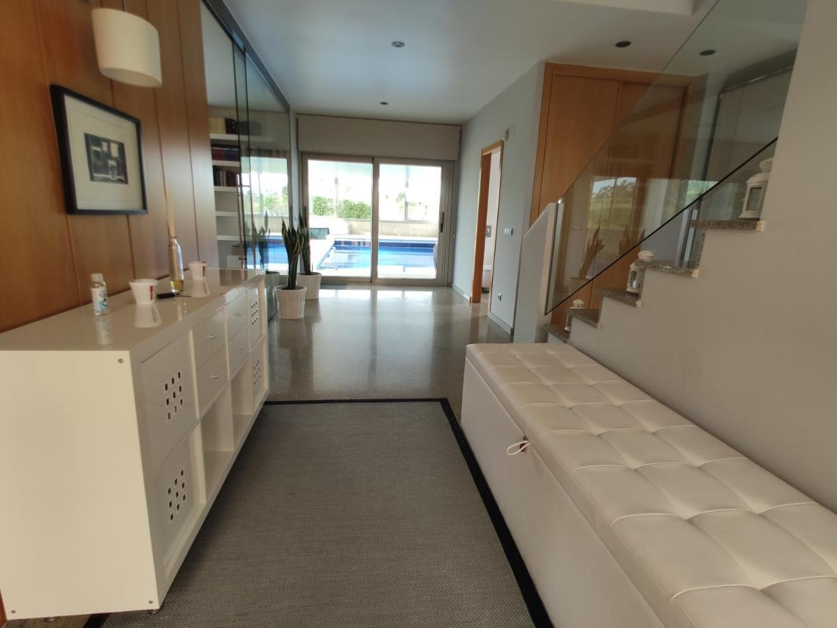 Sanxenxo Casa Rial 47 Con Piscina Climatizada Villa Eksteriør bilde